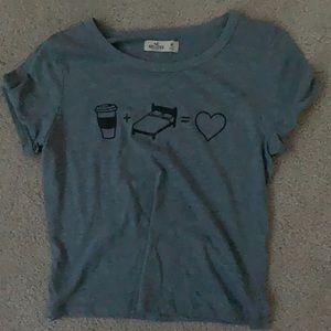 girls hollister crop top